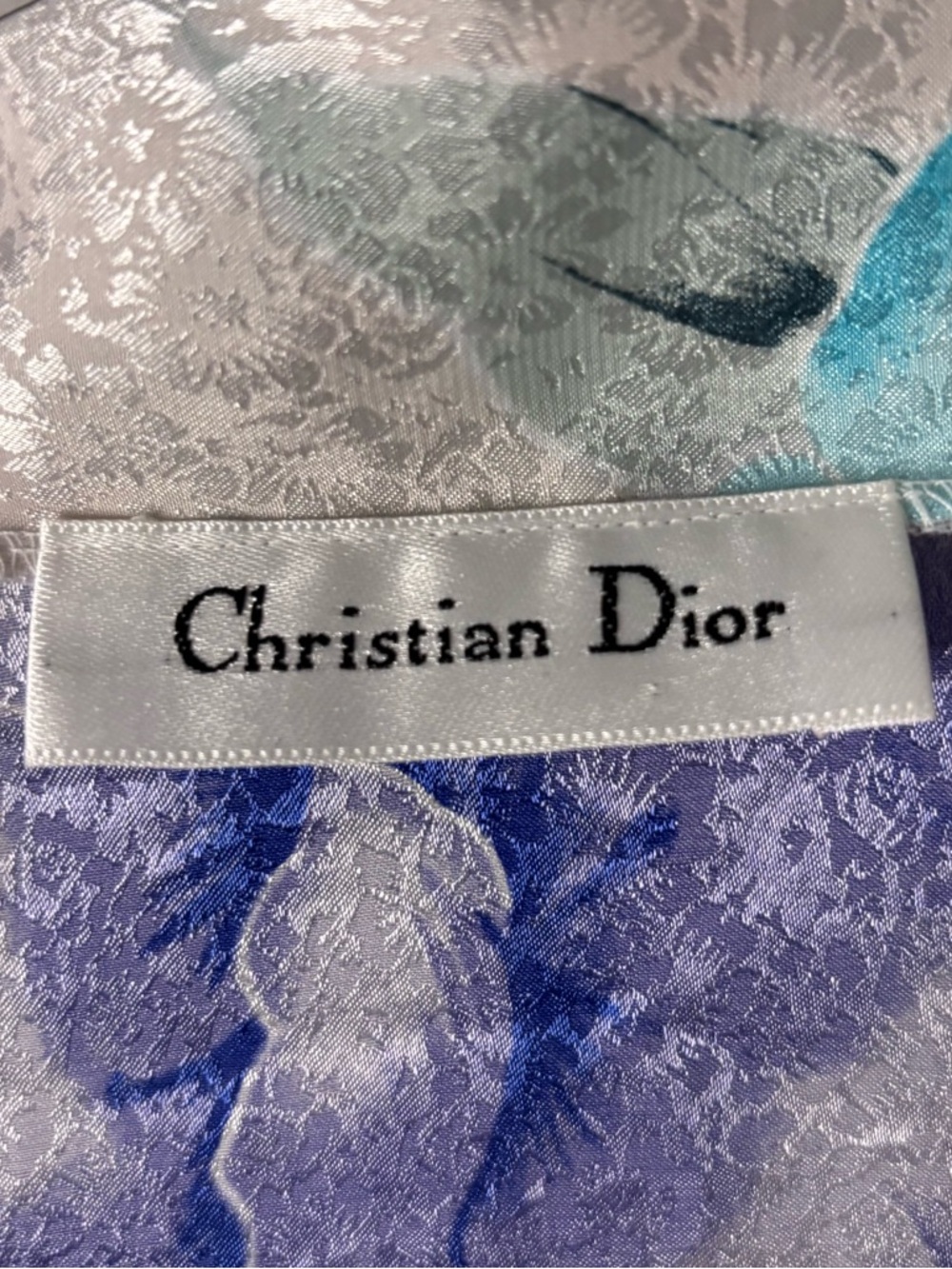 Christian Dior Floral Button-Down Blouse - Picture 3 of 6